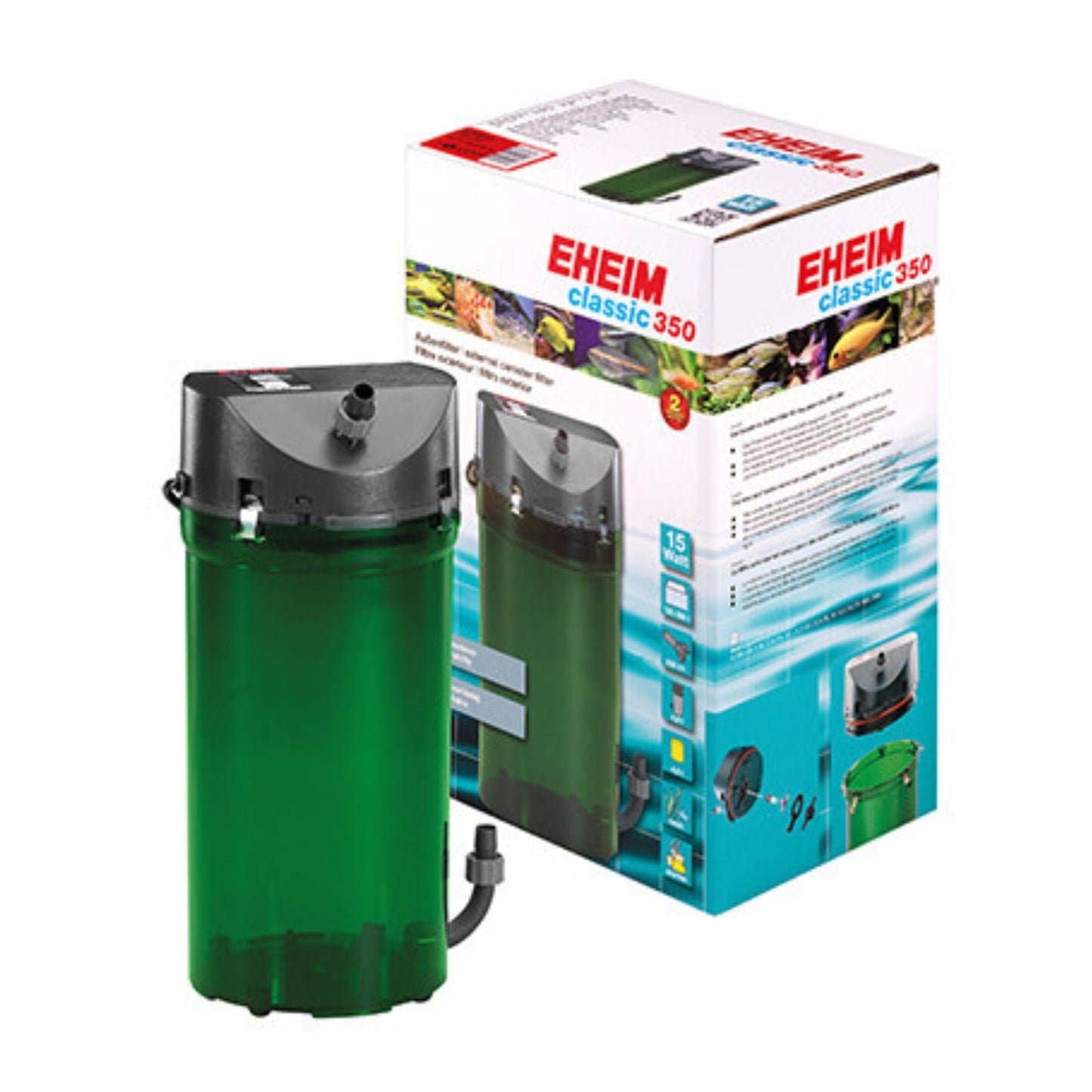 EHEIM classic 350 Außenfilter für Aquarien bis 350 Liter (2215)