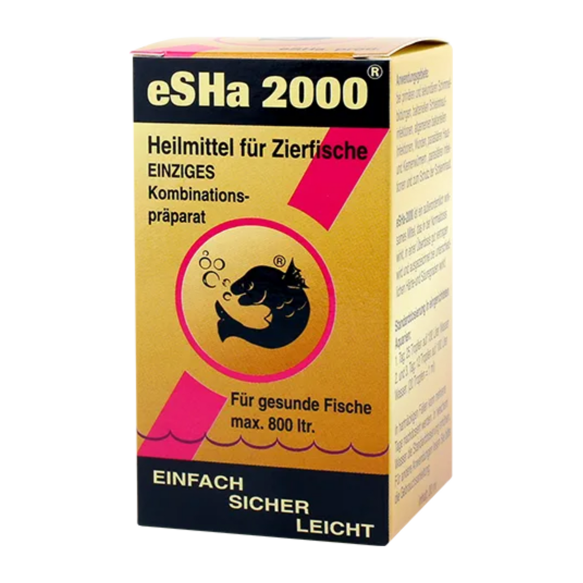 eSHa 2000 - Broad-spectrum remedy for fish diseases