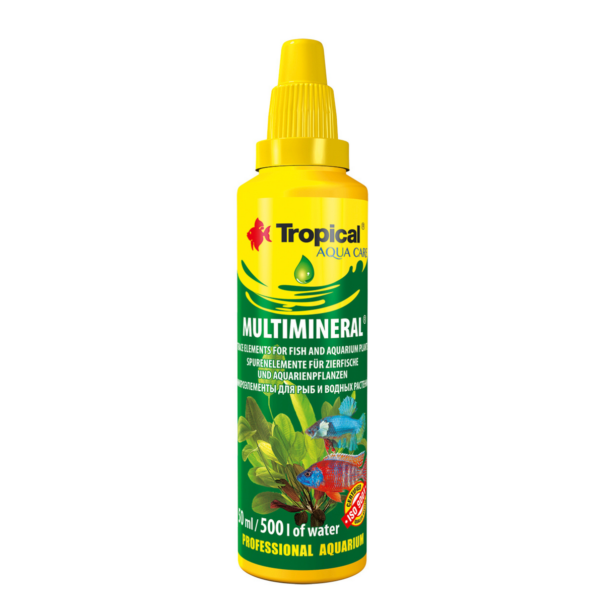 Tropical Multimineral Oligo-éléments pour aquariums d'eau douce
