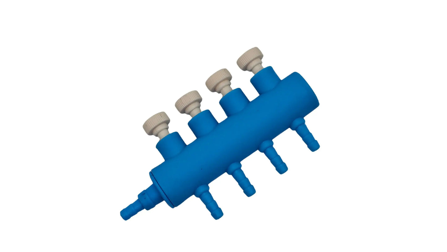 Luftverteiler regelbar, 4-fach Terboven Aquaristik
