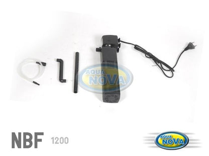 Aquanova NBF-1200 Aquarium Innenfilter 1.200l/h für Aquarien bis 200 Liter