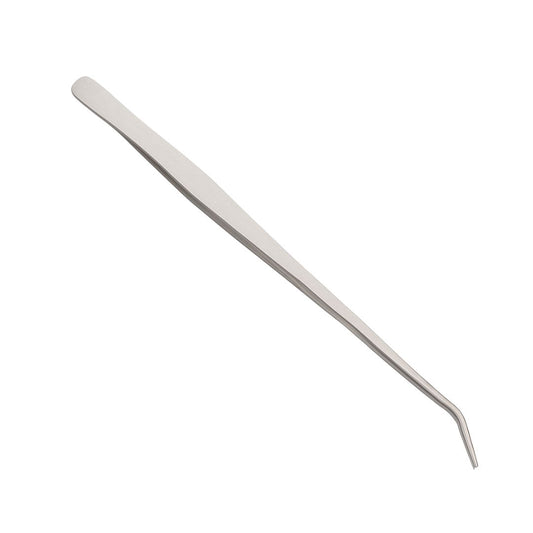 XL Aquarium Edelstahl Pinzette 48cm, gebogen