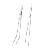 Aquarium Edelstahl Pinzette 2er Set