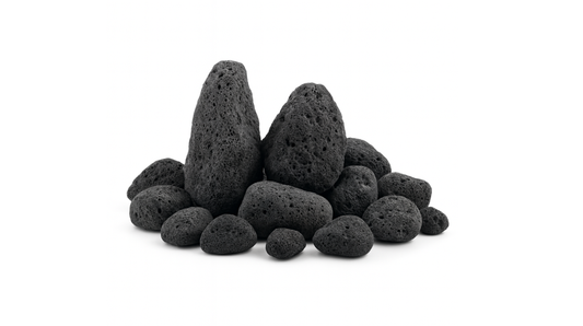 Lava schwarz, 22 KG Box