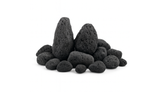 Lava schwarz, 22 KG Box
