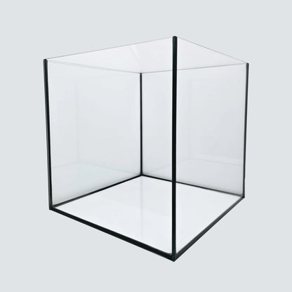 Aquarium 15x15x15cm Cube 3,3 Liter schwarz Terra-Natur