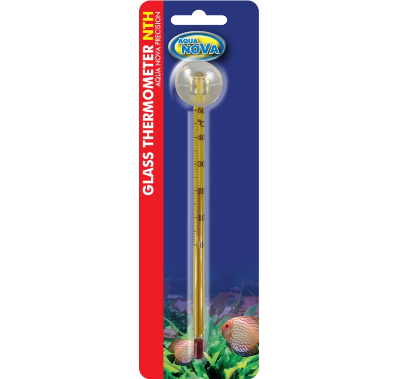 Aquanova Glasthermometer NTH gelb 150 mm