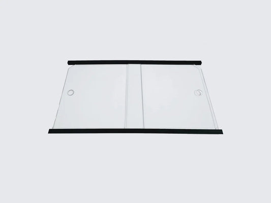 Aquarium 120x40x40cm schwarz Detailansicht