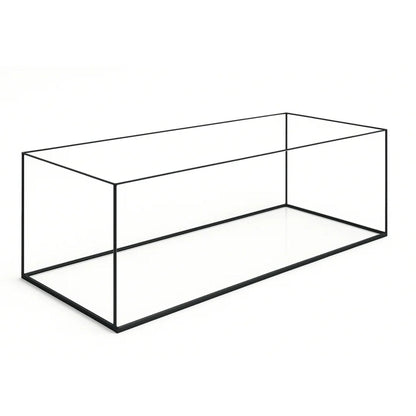 Aquarium 120x40x40cm 192 Liter schwarz Terra-Natur