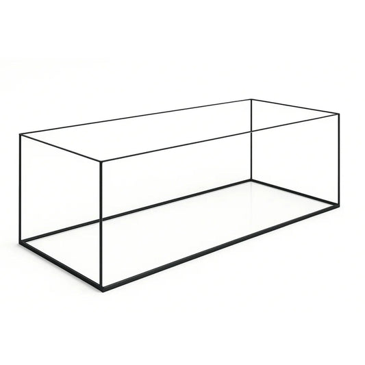 Aquarium 120x40x40cm 192 Liter schwarz Terra-Natur