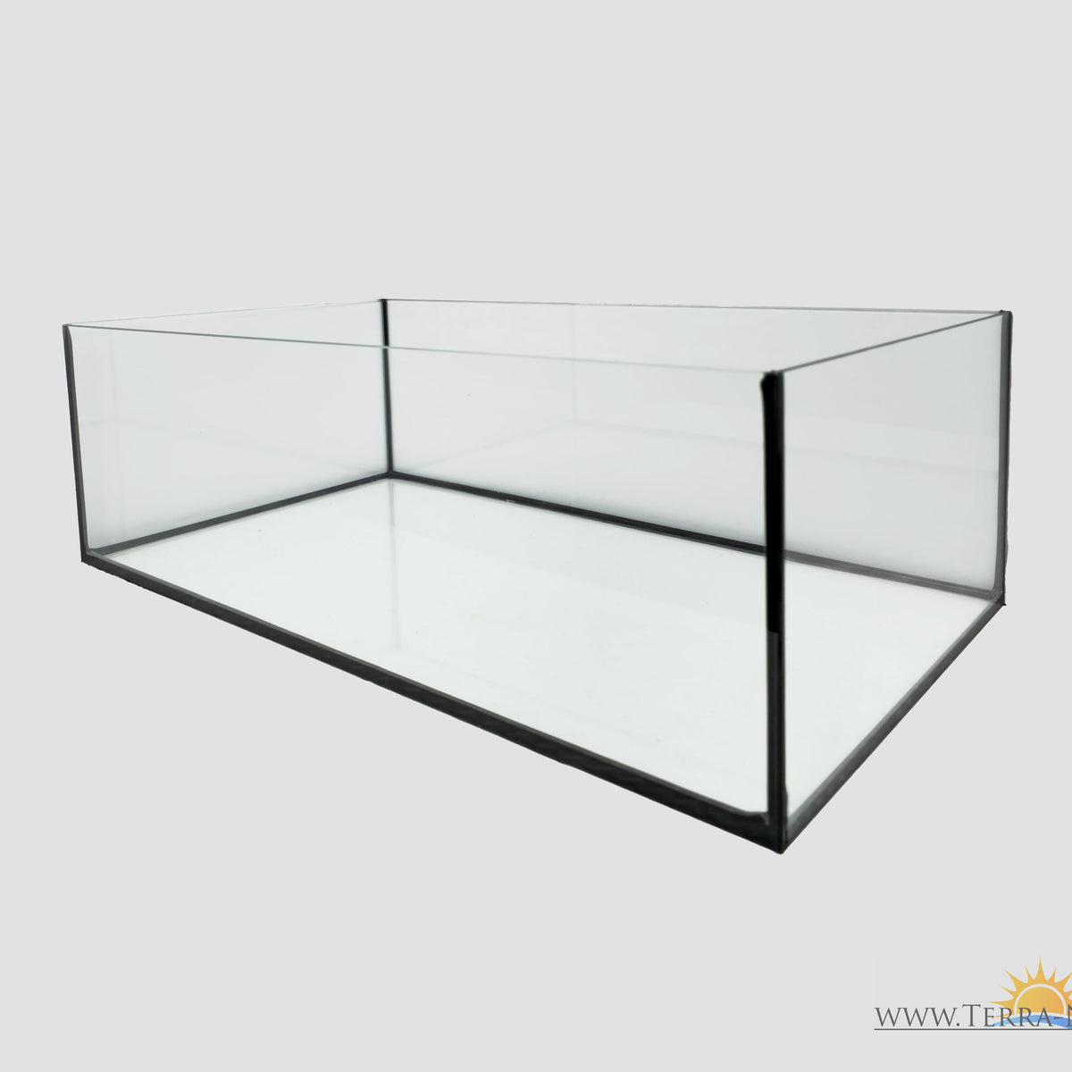 Aquarium 68x38x25 cm schwarz