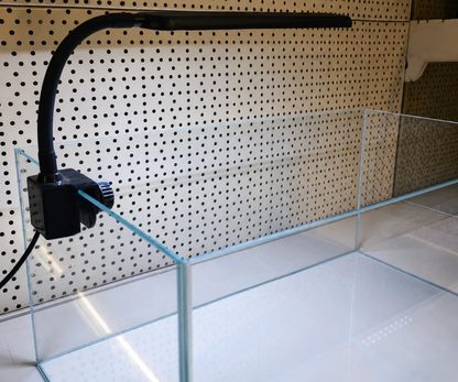 Aquarium 50×30×25 cm Optiwhite mit LED – Ansicht 5