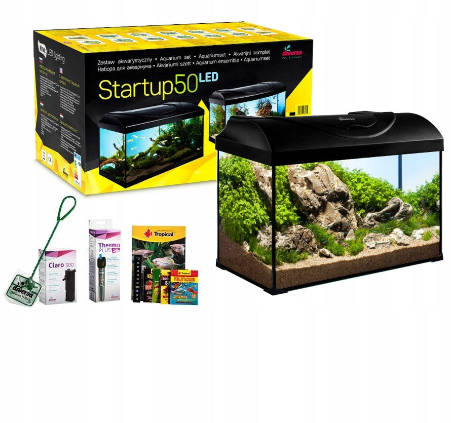 Diversa Startup 50 Aquarium-Set 37,5 Liter