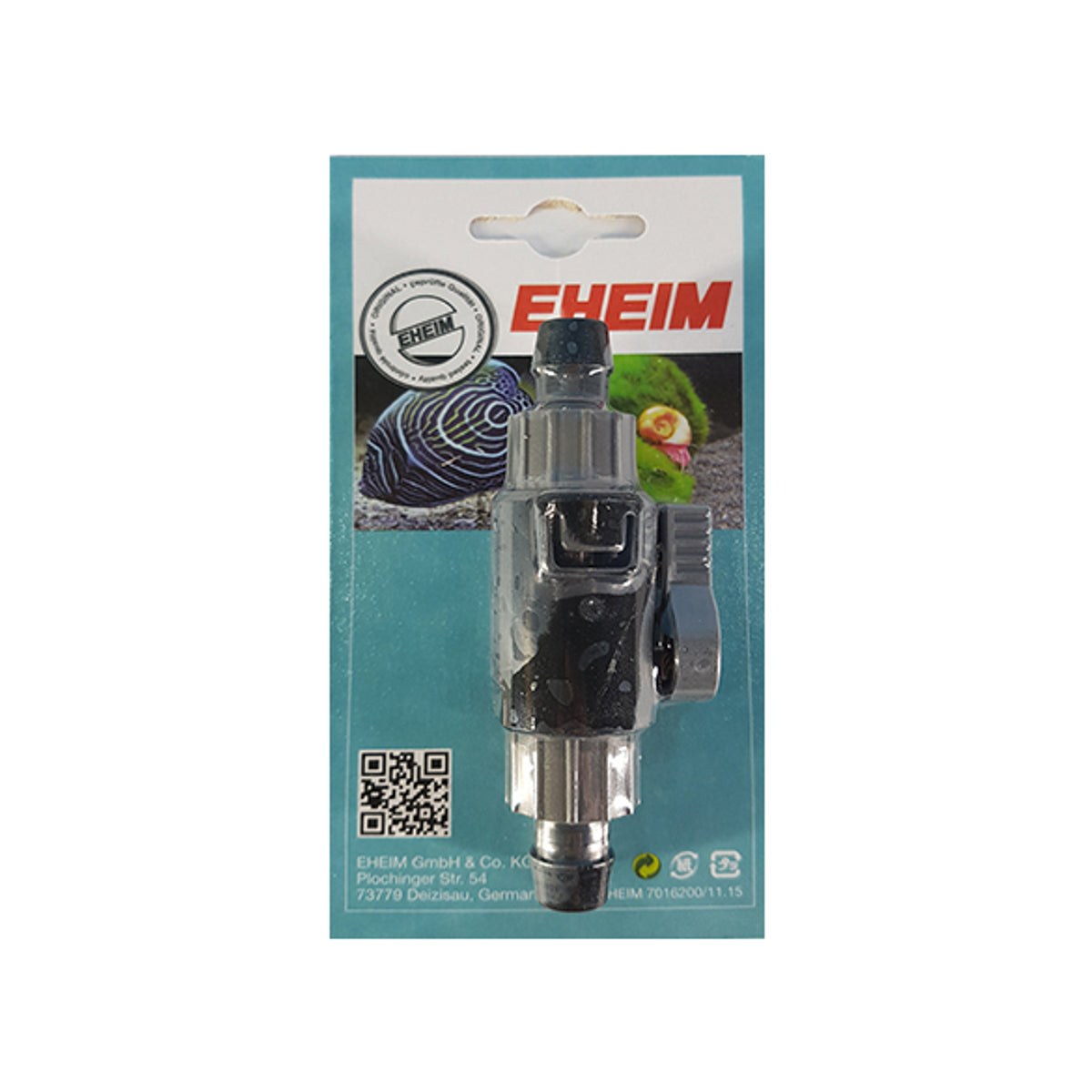 EHEIM Absperrhahn 12/16 mm – Originalverpackung