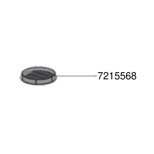 EHEIM Abdeckgitter 7215568 – Original-Ersatzteilzeichnung für biopower