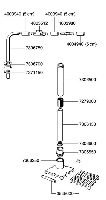 EHEIM Anschlussrohr 7306450 – Original EHEIM