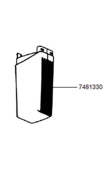 EHEIM Filterbehälter mit Filterpatrone 7481330 – Original EHEIM