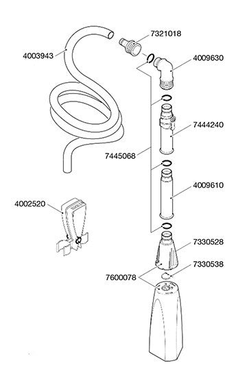 EHEIM Mulmglocke komplett 7600078 – Original EHEIM