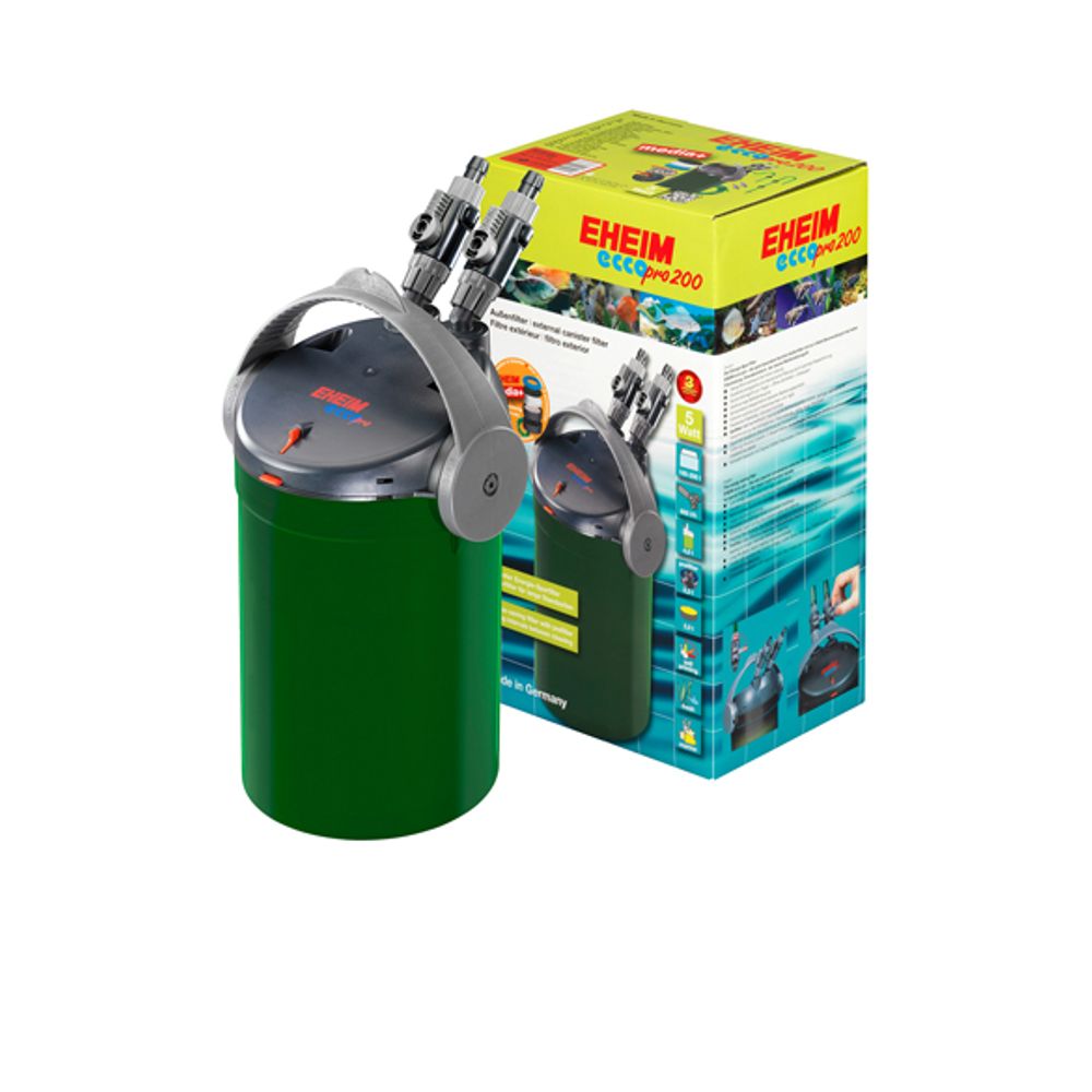 EHEIM ecco pro 200 Außenfilter für Aquarien bis 200 Liter (2034) – offizielles EHEIM-Bild eheim.com, 1000×1000 Pixel