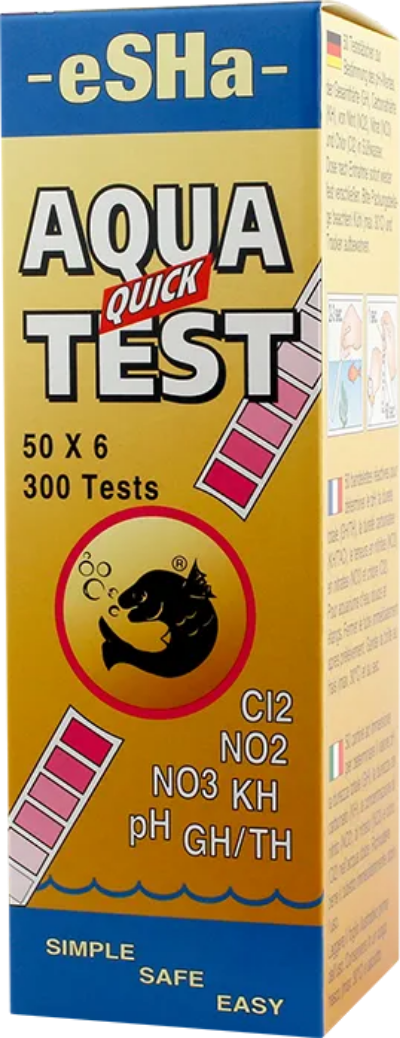 eSHa Aqua-Quick-Test, pack de 50 bandelettes de test