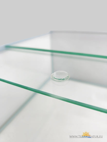 Aquarium glass sliding cover 60x30cm / Front-Back