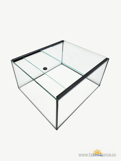 Aquarium 33x38x20cm für Kallax Regal 25 Liter schwarz