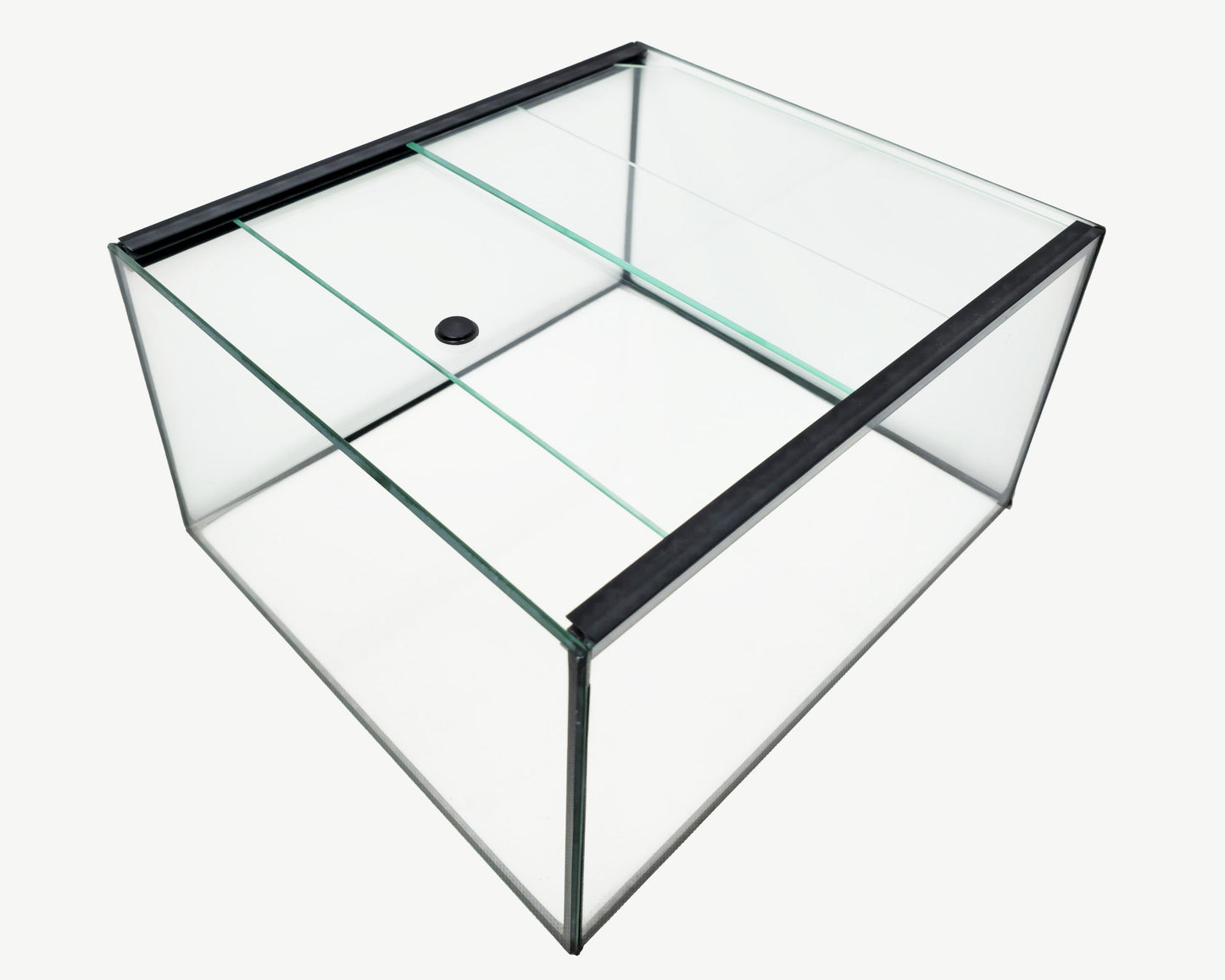 Aquarium 33x38x25cm für Kallax Regal 31,3 Liter schwarz