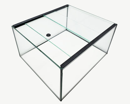 Aquarium 33x38x25cm für Kallax Regal 31,3 Liter schwarz