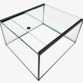 Aquarium 33x38x25cm für Kallax Regal 31,3 Liter schwarz