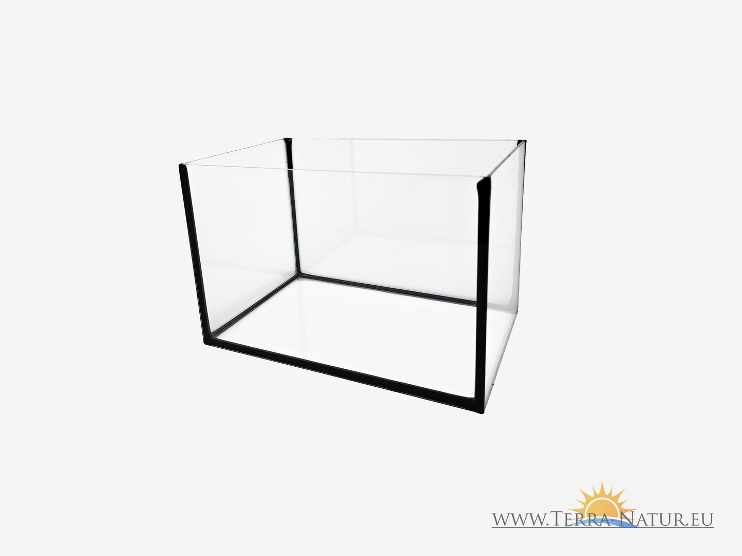 Aquarium 30x20x20cm / 12 Liter schwarz