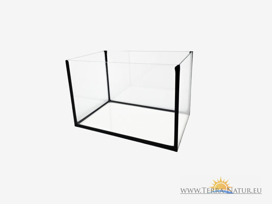 Aquarium 30x20x20cm / 12 Liter schwarz