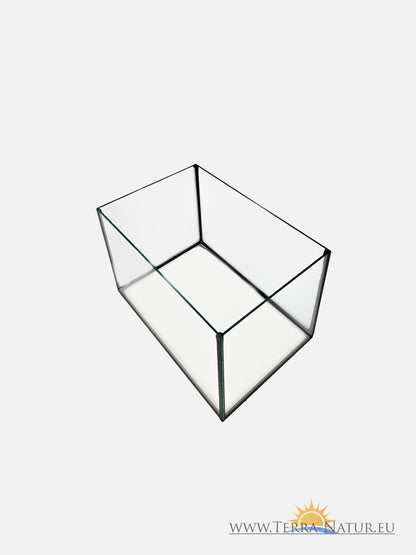 Aquarium 30x20x20cm / 12 Liter schwarz