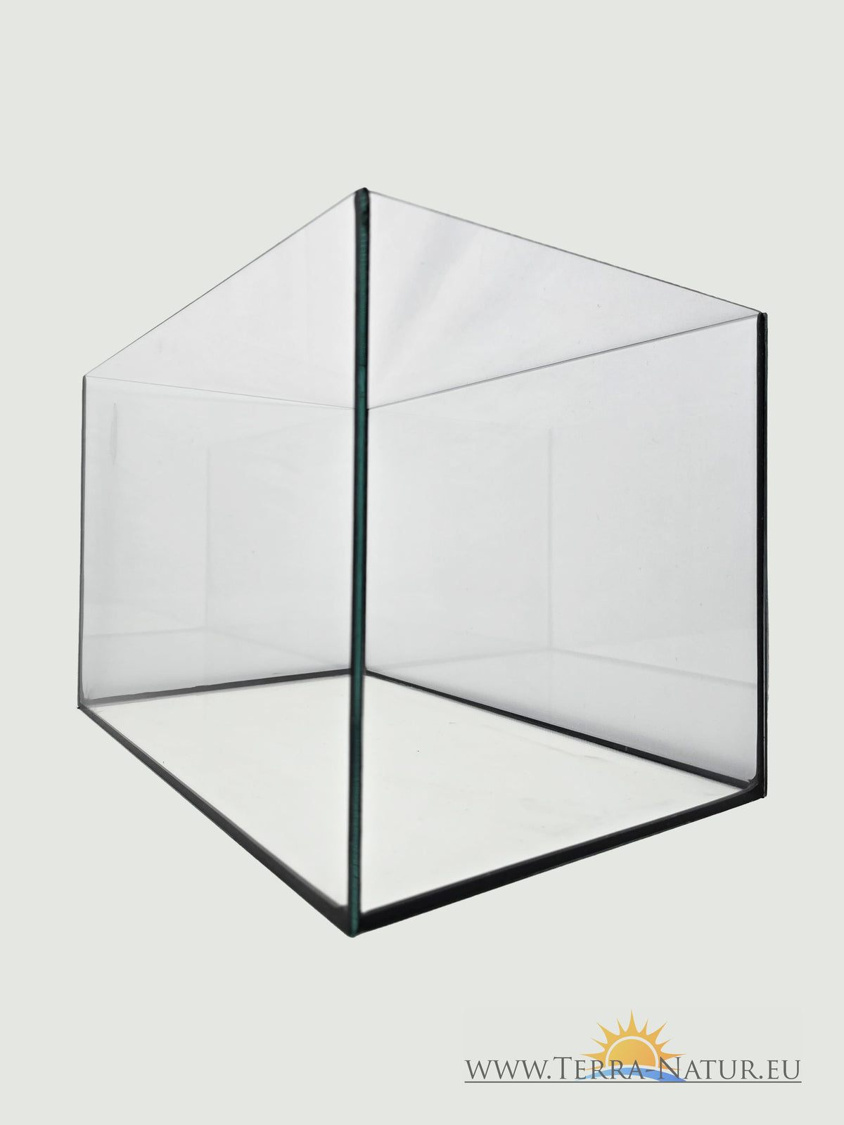Aquarium 40x20x20cm / 16 litres noir