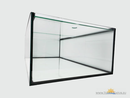 Aquarium 35x35x40cm Cube 49 Liter schwarz