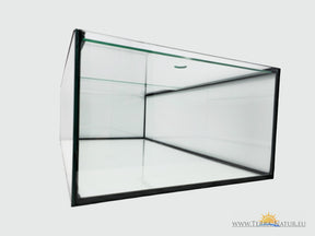 Aquarium 76x38x20cm für Kallax Regal 57,7 Liter schwarz