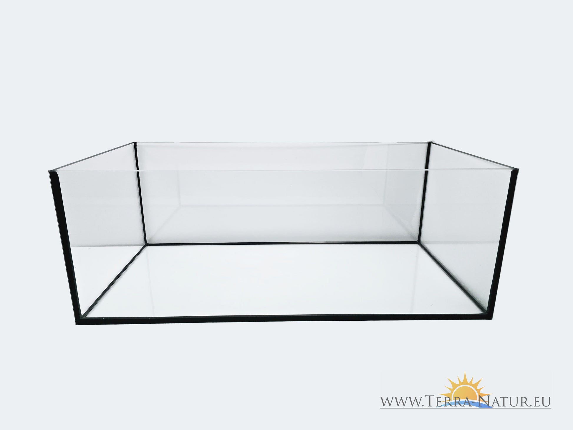 Aquarium 120x60x50cm / 360 Liter Schwarz Terra-Natur