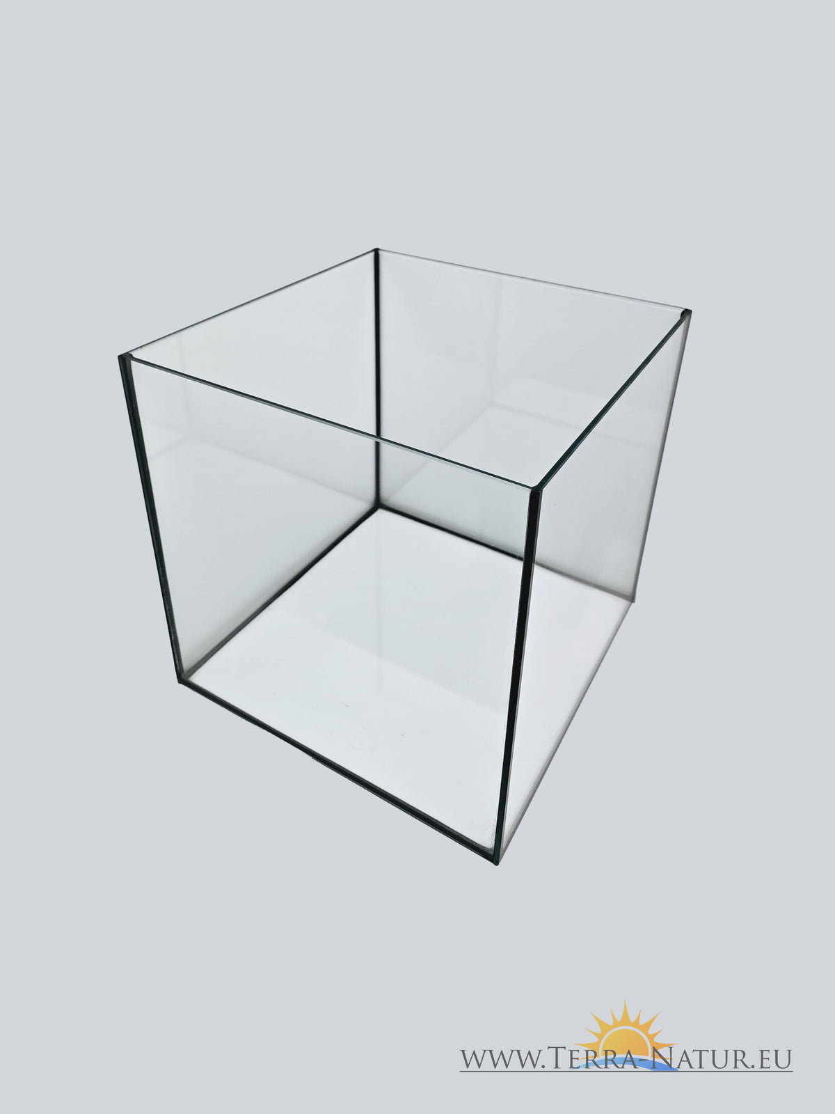 Aquarium 18x18x18cm Cube 5,8 Litres noir