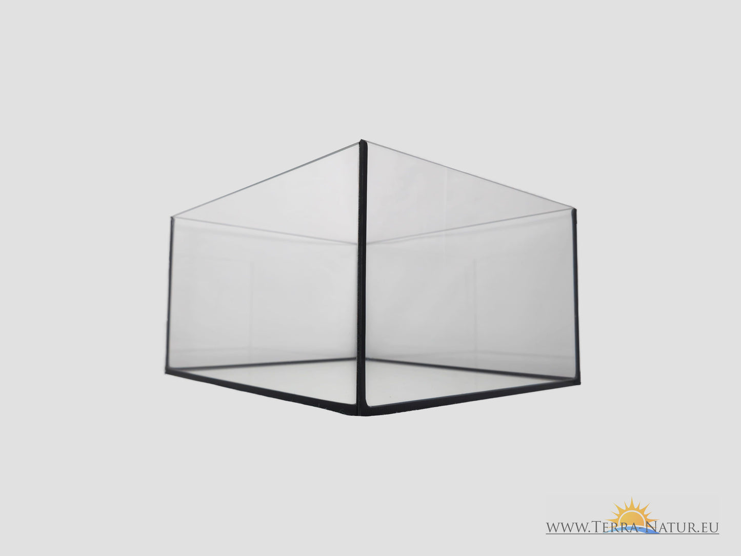 Aquarium 33x38x20cm für Kallax Regal 25 Liter schwarz