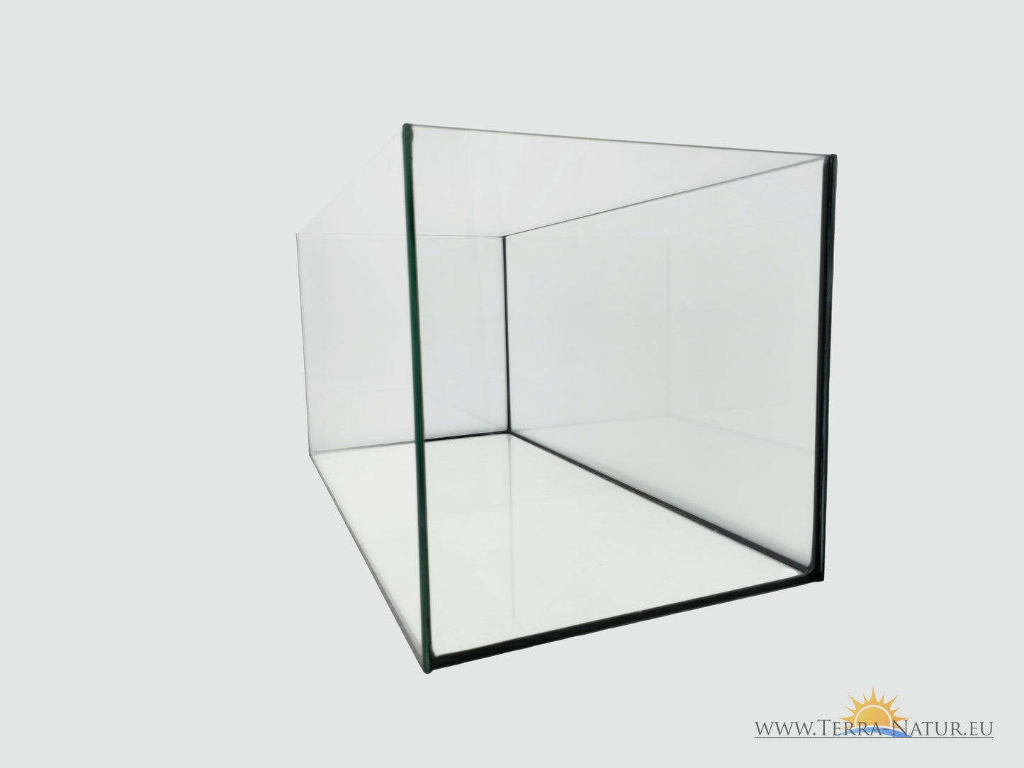 Aquarium 60x30x30cm / 54 Liter schwarz