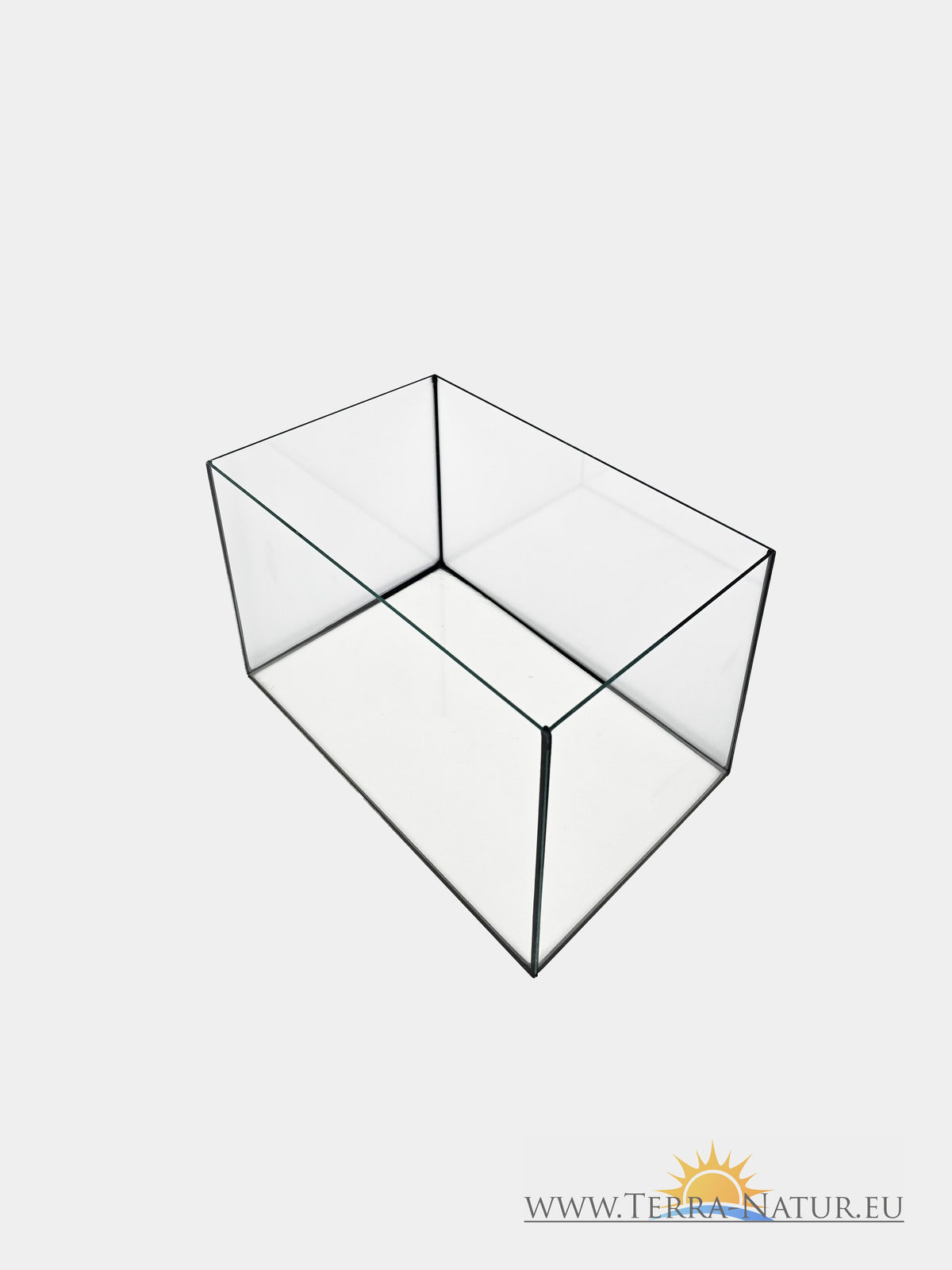 Aquarium 40x20x25cm / 20 litres noir