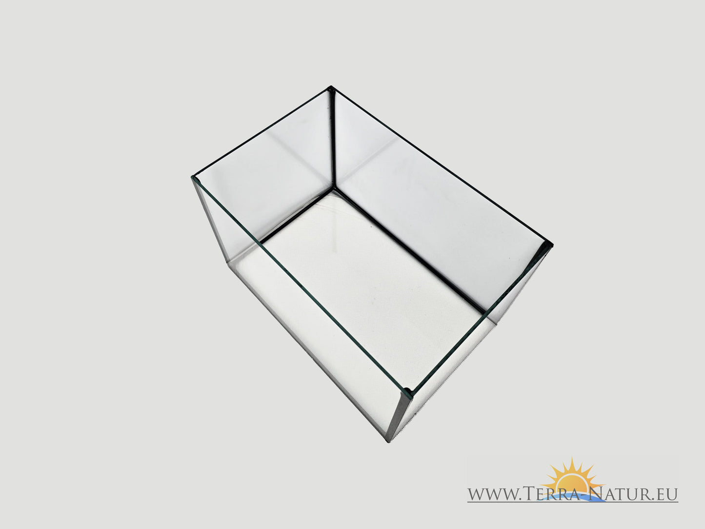 Aquarium 30x20x25cm / 15 Liter schwarz