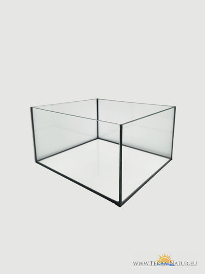 Aquarium 33x38x20cm für Kallax Regal 25 Liter schwarz