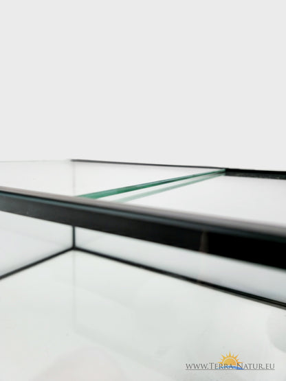 Aquarium 40x20x15cm / 12 Liter schwarz