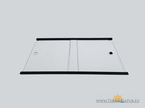 Aquarium Glas-Schiebeabdeckung  120x40cm / Rechts - Links
