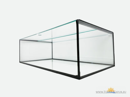 Aquarium 76x38x22cm für Kallax Regal 63,5 Liter schwarz