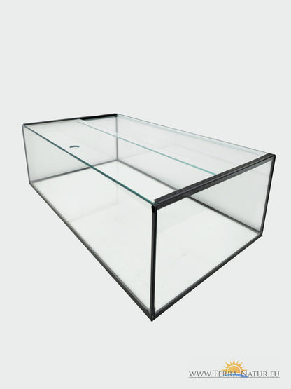 Aquarium 76x38x22cm für Kallax Regal 63,5 Liter schwarz