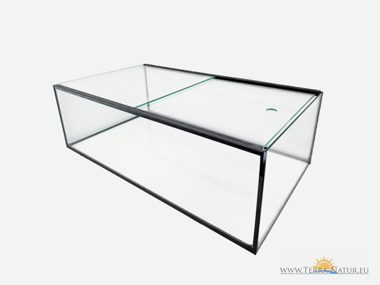 Aquarium 30x20x15cm / 9 Liter schwarz