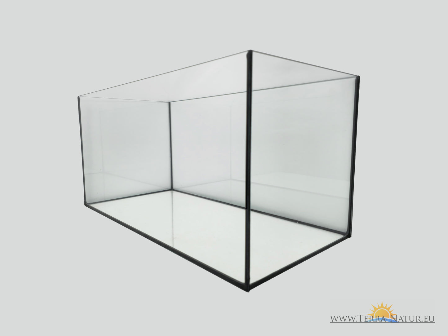 Aquarium 60x30x30cm / 54 Liter schwarz