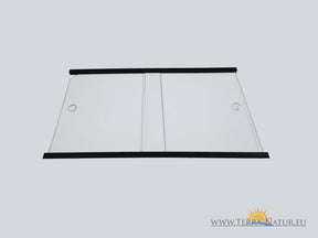 Aquarium Glas-Schiebeabdeckung  120x40cm / Rechts - Links