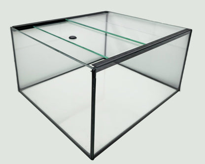 Aquarium Glas-Schiebeabdeckung  100x40cm / Vorne-Hinten